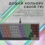 Клавіатура GamePro MK140R Red Swich Low Profile USB Dark Gray (MK140R)