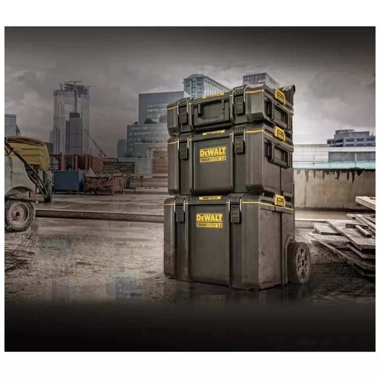 Ящик для инструментов DeWALT TOUGHSYSTEM 2.0 555х375х317 мм, увеличенной вместительности (DWST83294-1) цена 7 235грн - фотография 2