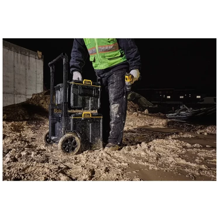 Ящик для інструментів DeWALT TOUGHSYSTEM 2.0 555х375х317 мм, з лотком (DWST83294-1) інструкція - картинка 6