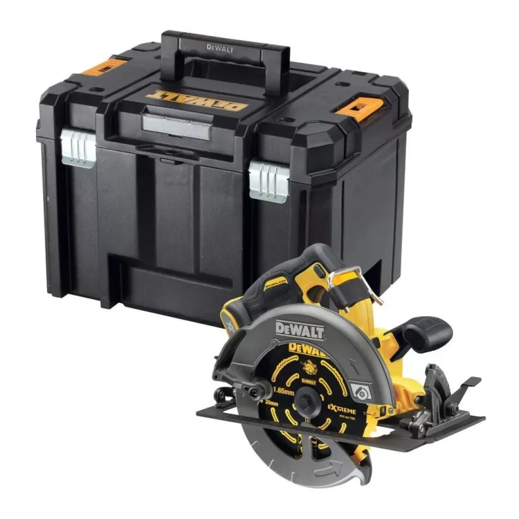 Дисковая пила DeWALT 54В XR FLEXVOLT Li-lon, диск 190х30 мм, 3.6 кг, кейс TSTAK (без АКБ и ЗУ) (DCS578NT) цена 29 876грн - фотография 2