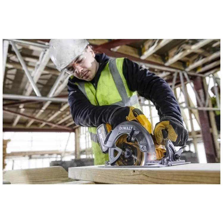 Дисковая пила DeWALT 54В XR FLEXVOLT Li-lon, диск 190х30 мм, 3.6 кг, кейс TSTAK (без АКБ и ЗУ) (DCS578NT) отзывы - изображение 5