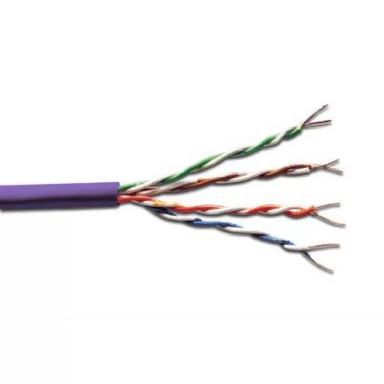 Кабель сетевой Digitus UTP 305м, cat 6, CU, AWG23/1, LSZH-1, violet (DK-1613-VH-305)