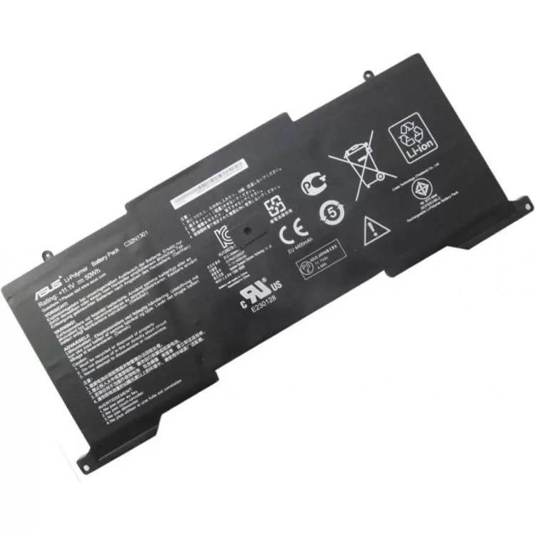 Акумулятор до ноутбука ASUS UX31LA C32N1301, 4400mAh (50Wh), 6cell, 11.1V (A47037) ціна 6 950грн - фотографія 2