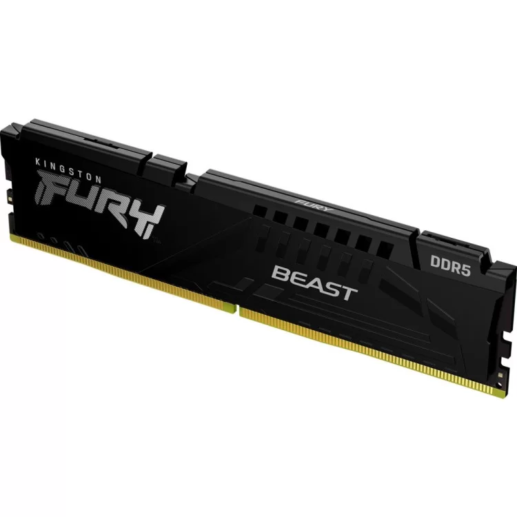 Модуль памяти для компьютера DDR5 8GB 5600 MHz Beast Black Kingston Fury (ex.HyperX) (KF556C40BB-8) цена 2 266грн - фотография 2