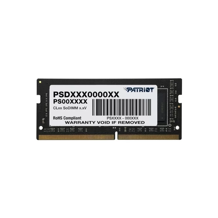 Модуль пам'яті для ноутбука SoDIMM DDR4 8GB 2666 MHz Patriot (PSD48G26662S)