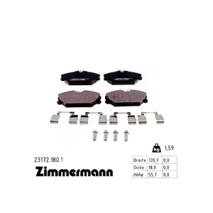 Тормозные колодки ZIMMERMANN 23172.180.1