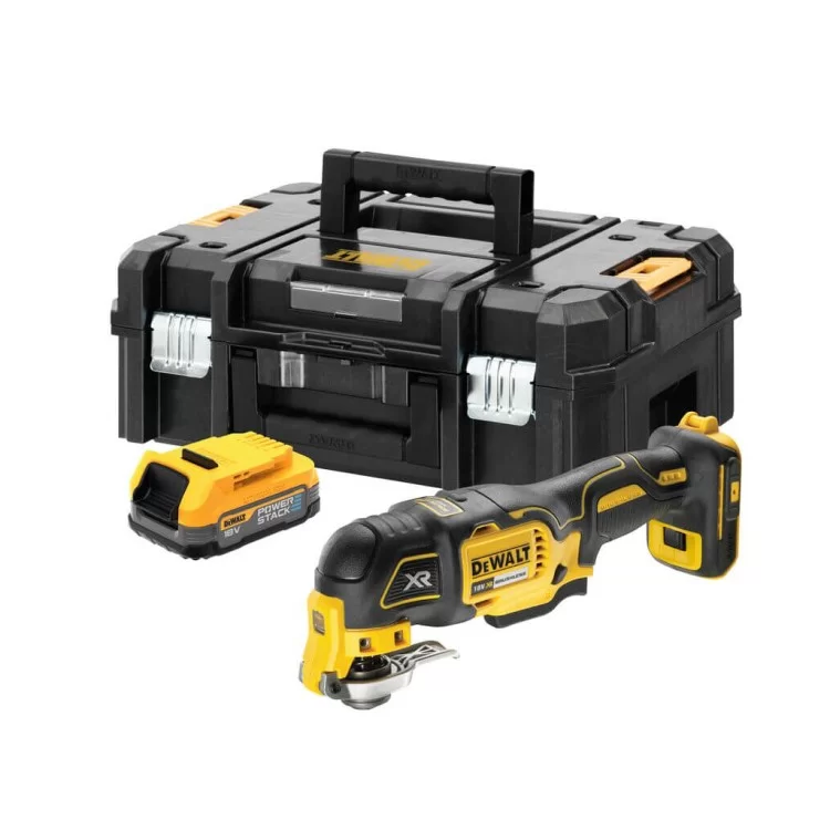 Реноватор DeWALT 18В PowerStack 1.7Ah, 20000 кол/хв, TSTAK (DCS356E1T)