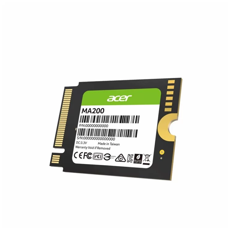 Накопитель SSD M.2 2230 512GB MA200 Acer (BL.9BWWA.153) цена 5 100грн - фотография 2