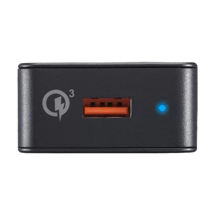 в продаже Зарядное устройство Hama USB-A QC 19W black (00201641) - фото 3