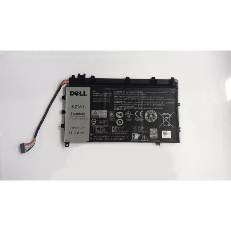 Акумулятор до ноутбука Dell Latitude E7350 271J9 (для экр. блока), 30Wh (2500mAh), 3cell (A47224)