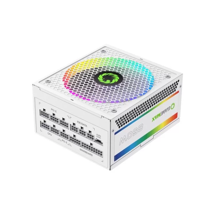 Блок живлення Gamemax 850W (RGB850 PRO WH) ціна 6 815грн - фотографія 2