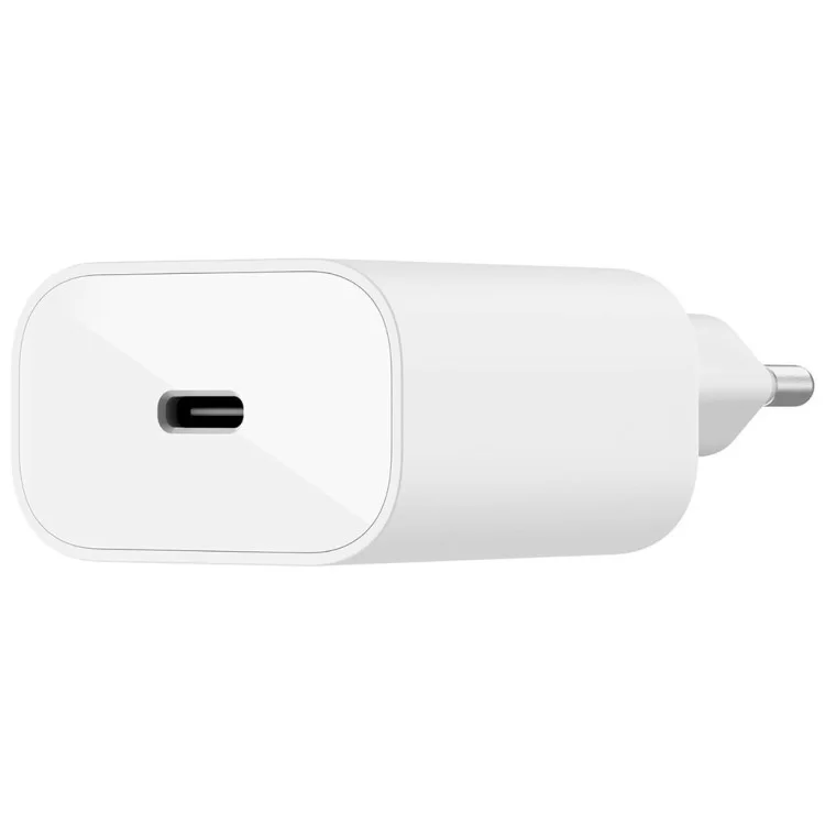 в продаже Зарядное устройство Belkin USB-С 25W PD PPS + cable USB-C-Lightning 1m (WCA004VF1MWH-B5) - фото 3