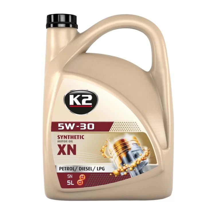 Моторное масло K2 Synthetic OIL SN XN 5W-30 5 л (O1505E)