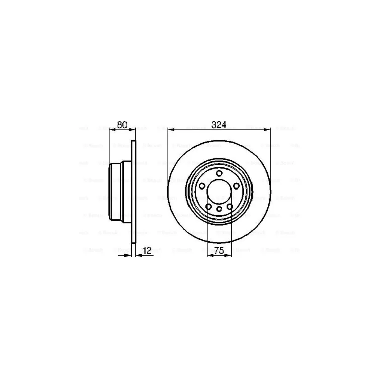 Тормозной диск Bosch 0 986 479 167 отзывы - изображение 5