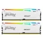 Модуль памяти для компьютера DDR5 64GB (2x32GB) 6000 MHz Beast White RGB EXPO Kingston Fury (ex.HyperX) (KF560C30BWEAK2-64)