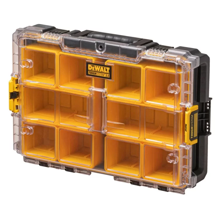 Ящик для інструментів DeWALT органайзер TOUGHSYSTEM 2.0, DS100,545x380x130 мм (DWST83394-1) ціна 9 209грн - фотографія 2