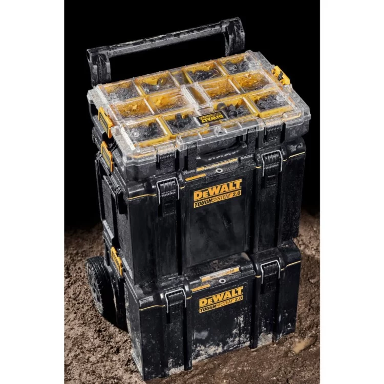 продаємо Ящик для інструментів DeWALT органайзер TOUGHSYSTEM 2.0, DS100,545x380x130 мм (DWST83394-1) в Україні - фото 4