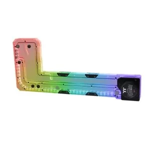 Резервуар для СРО ThermalTake Pacific Core P5 DP-D5 Plus acrylic+aluminum TT RGB (CL-W264-PL00SW-A)