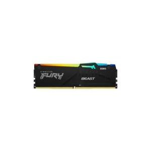 Модуль памяти для компьютера DDR5 16GB 5600 MHz Beast RGB AM5 Black Kingston Fury (ex.HyperX) (KF556C36BBEA-16)