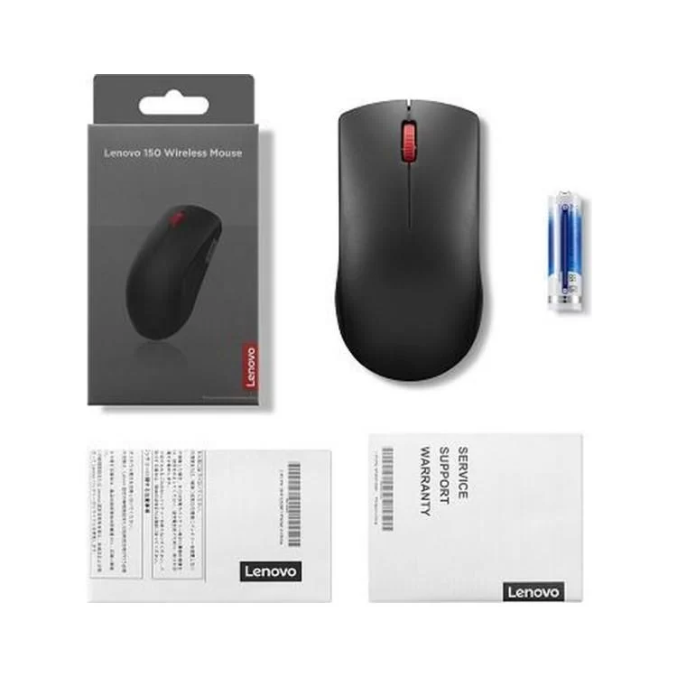 продаємо Мишка Lenovo 150 Wireless Black (GY51L52638) в Україні - фото 4