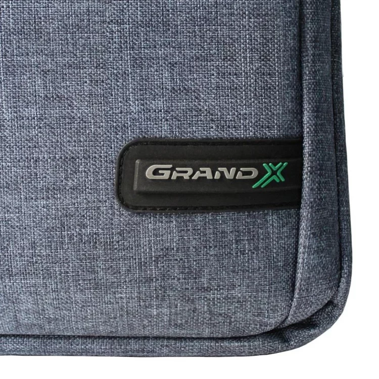 Сумка для ноутбука Grand-X 15.6'' SB-139 Grey (SB-139J) огляд - фото 8