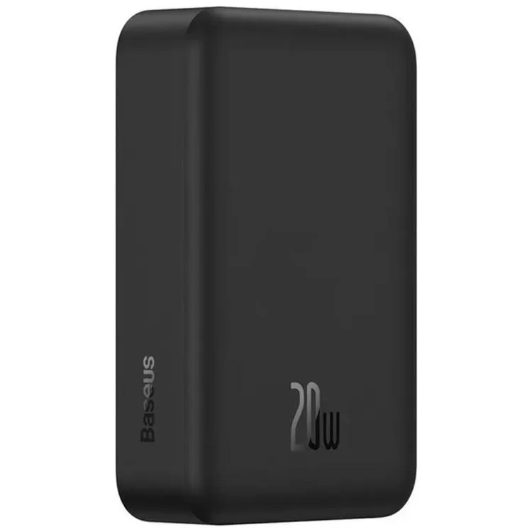 Батарея универсальная Baseus Magnetic Mini 20000mAh 20W, Black (P10022102112-01 / PPCXM20) цена 3 738грн - фотография 2