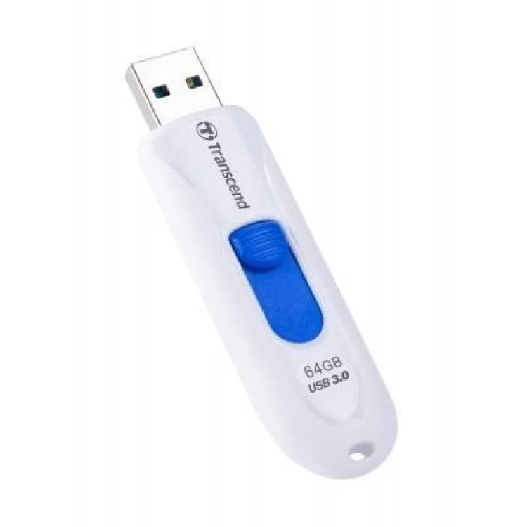 в продаже USB флеш накопитель Transcend 64GB JetFlash 790 USB 3.0 (TS64GJF790W) - фото 3