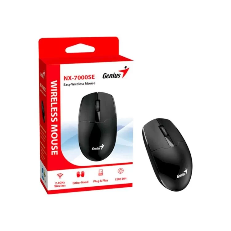 Мишка Genius NX-7000SE Wireless Black (31030032400) інструкція - картинка 6