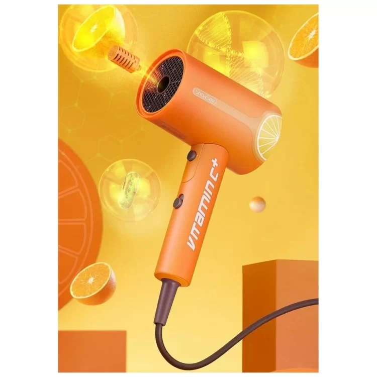 продаем Фен Xiaomi ShowSee Electric Hair Dryer Vitamin C+ VC100-A Orange (Ф28399) в Украине - фото 4