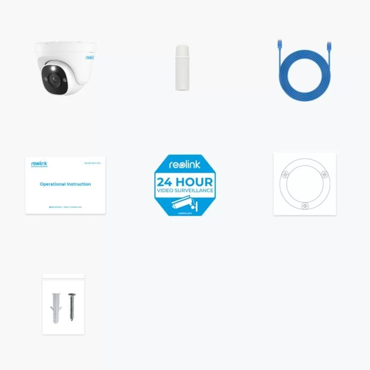 Камера відеоспостереження Reolink RLC-1224A (2.8) (P344 (2.8)) - фото 11