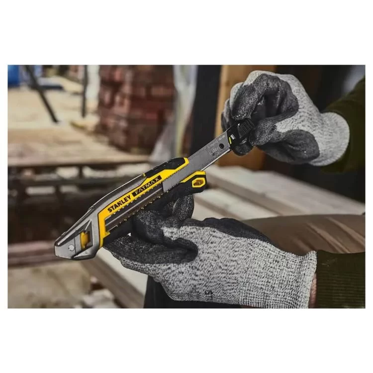 Нож монтажный Stanley FatMax Integrated Snap Knife, сегментное лезвие 18мм, L=165мм. (FMHT10594-0) инструкция - картинка 6
