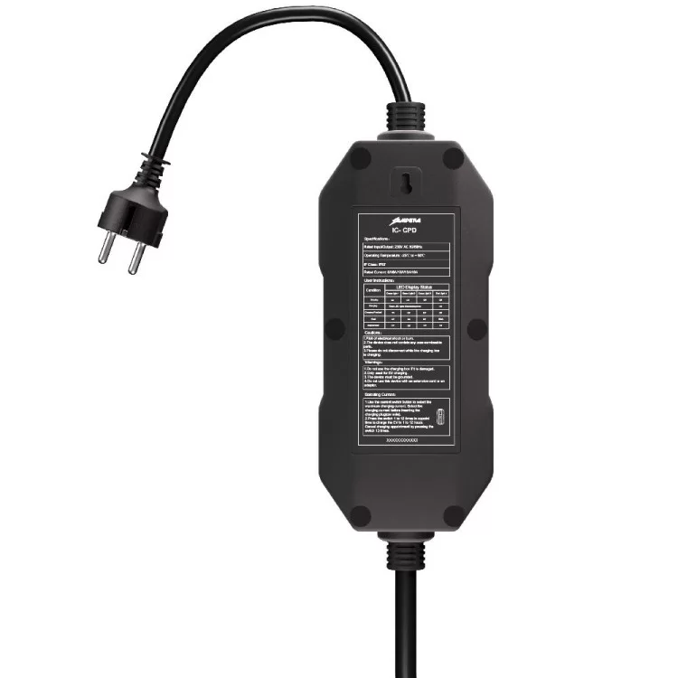 Зарядка для электромобиля 3.7 кВт 16А 1-фаза Type 1 (американское авто) Ampera (3M-TYPE1) - фотография 2