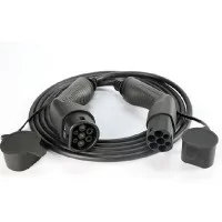 Зарядний кабель для електромобіля 7.4 кВт 32А 1-фаза 5м Type 2 (станція) - Type 2 (європейське авто) Octa Energy (K104)