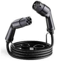 Зарядний кабель для електромобіля 22 кВт 32А 3-фази 3м Type 2 (станція) - Type 2 (європейське авто) Octa Energy (K107)