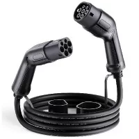 Зарядний кабель для електромобіля 22 кВт 32А 3-фази 7м Type 2 (станція) - Type 2 (європейське авто) Octa Energy (K109)