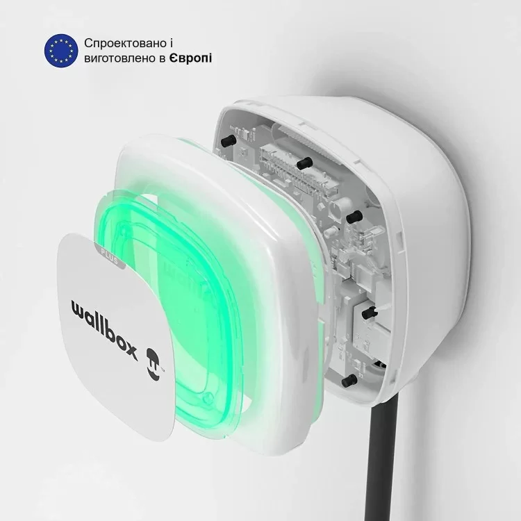 Зарядна станція 16А 11 кВт Тype 2 кабель 5 м Wi-Fi Bluetooth 230/400В Wallbox Pulsar Plus (PLP1-0-2-3-9-001) характеристики - фотографія 7