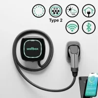 Зарядная станция 16А 11кВт Тype 2 кабель 5 м Wi-Fi Bluetooth 230/400В Wallbox Pulsar Plus (PLP1-0-2-3-9-002)