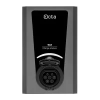 Зарядная станция для электромобиля 14 кВт 32А 1-фаза c 2-мя портами Type 2 (европейское авто)W214 Octa Energy (W107)