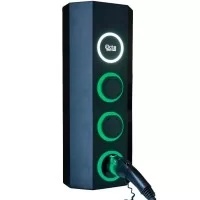 Зарядная станция для электромобиля 22 кВт 32А 1-фазная Type 2 (2 розетки) + Type 2 (европейское авт Octa Energy (W121)