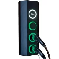 Зарядна станція для електромобіля 36 кВт 32А 3-фазна Type 2 (розетка) + Type 2 (європейське авто) Octa Energy (W128)