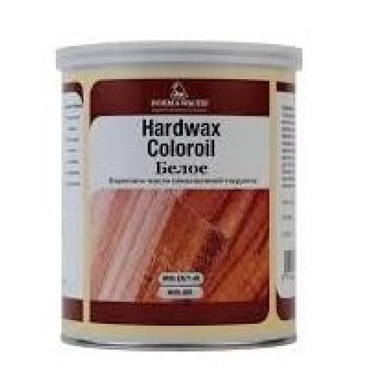 Паркетна олія з підвищеною твердістю Hardwax Coloroil біла 1л