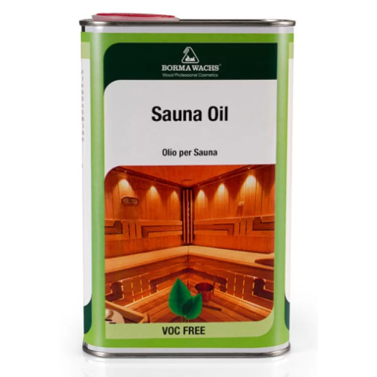 Масло для саун и бань Sauna oil 1л Borma Wachs