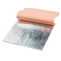 Поталь листова срібло 14х14 см 25 листів