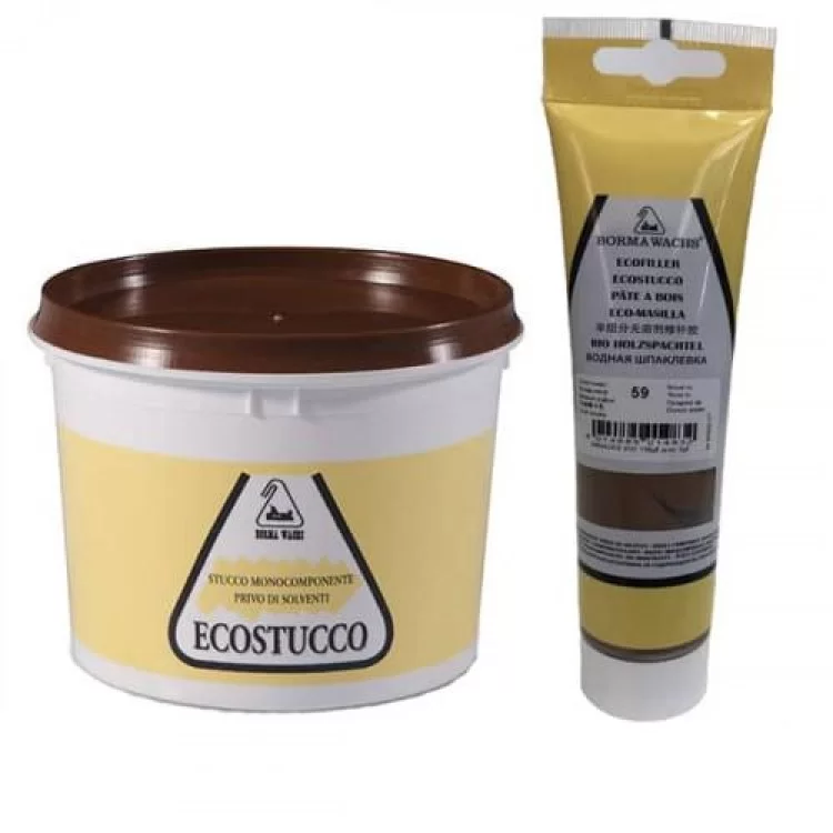 Водорозчинна шпатлівка ECOSTUCCO 59 середній горіх 1 кг