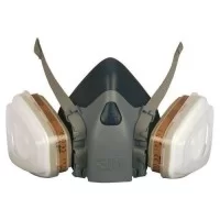 Багаторазова напівмаска 3М серії 7502 з фільтрами та тримачами