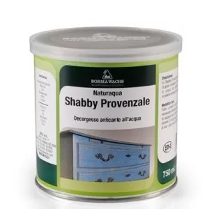 Крейда фарба Shabby Kreide Farbe Borma Wachs107 Темно-сірий Grigio Ambra 750 мл