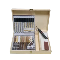 Комплект реставраційних матеріалів wooden case first aid borma