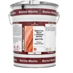 Паркетна олія з воском відлив Borma Wachs 100 мл Parquet oil 1030