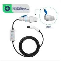 Зарядка для электромобиля 7.4 кВт 32А 1-фаза Type Tesla UACHARGER (СHS-PR120741-21)