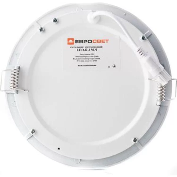 Светодиодный врезной светильник 38837 LED-R-170-12 12W 6400K IP20 Евросвет цена 135грн - фотография 2